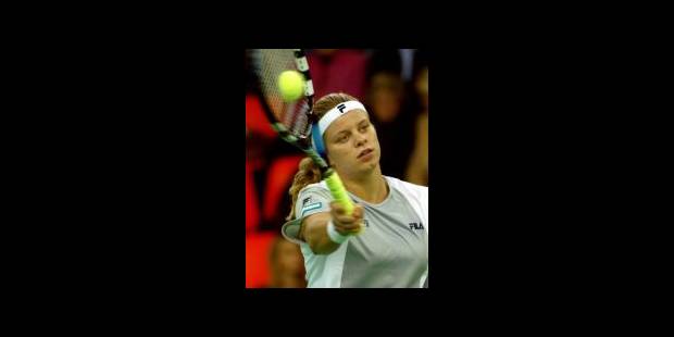 Kim Clijsters en finale face à Hantuchova à Filderstadt