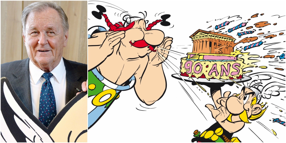 L Interview Exclusive D Uderzo Asterix Fete Les 90 Ans De Son Papa Dh Les Sports